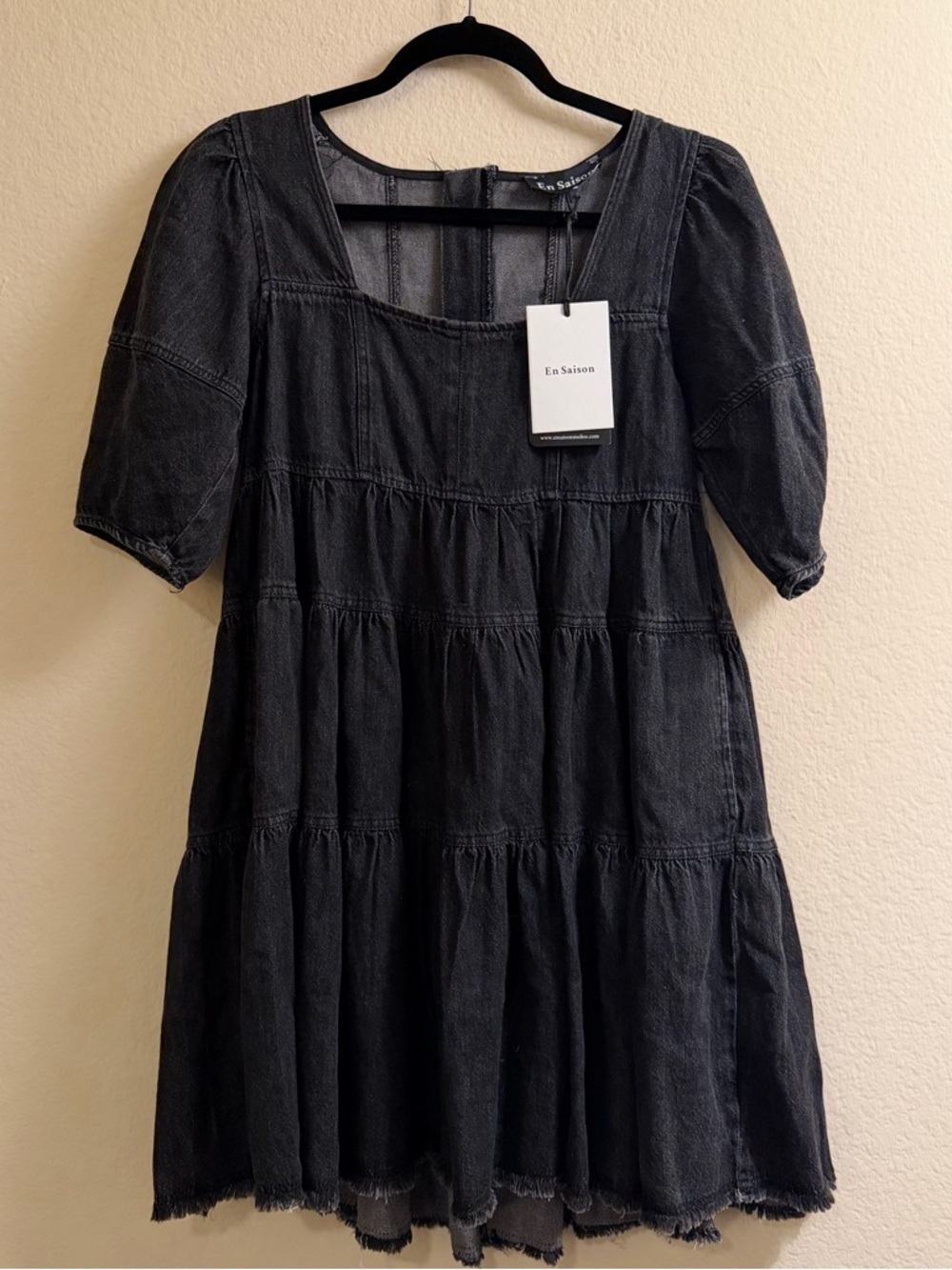 NWT En Saison Denim Dress